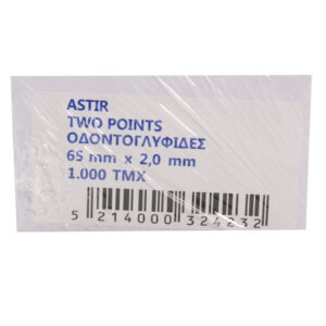 Αστήρ Οδοντογλυφίδες Κουτί 65x2 mm (1000τεμ.)