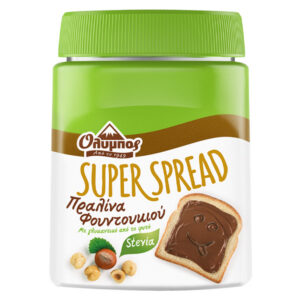 ΟΛΥΜΠΟΣ SUPERSPREAD Πραλίνα Φουντουκιού 350gr (Stevia)