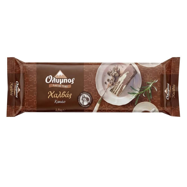 ΟΛΥΜΠΟΣ Χαλβάς 2,5kg (Κακάο)