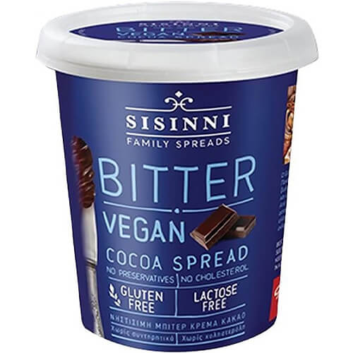 Sisinni Κρέμα Κακάο 400gr (Bitter) (Vegan)