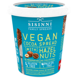 Sisinni Κρέμα Κακάο 400gr (Με Φουντούκι) (Vegan)