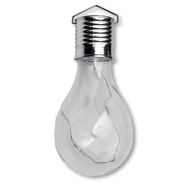 TNS Ηλιακή Λάμπα 4LED Λευκό Φως (7.5x16) (Λευκή)