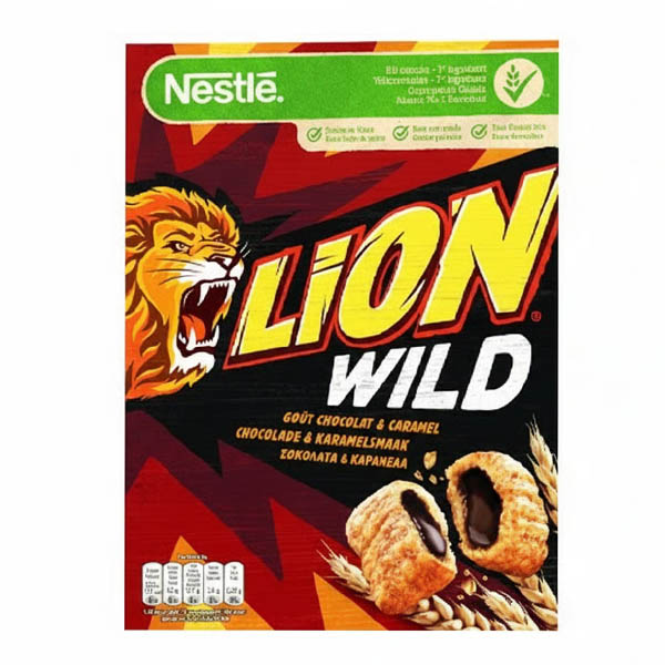 Lion Wild Nestle Σοκολάτα και Καραμέλα 410gr