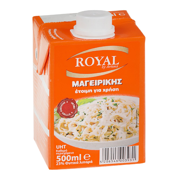 Royal Φυτική Κρέμα Μαγειρικής 23% 500ml