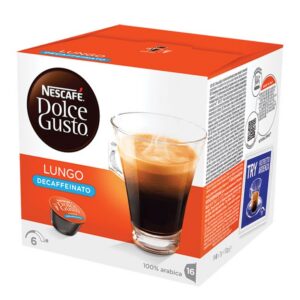 Nescafe Κάψουλες Espresso Lungo Decaffeinato Συμβατές Με Μηχανή Dolce Gusto 16caps