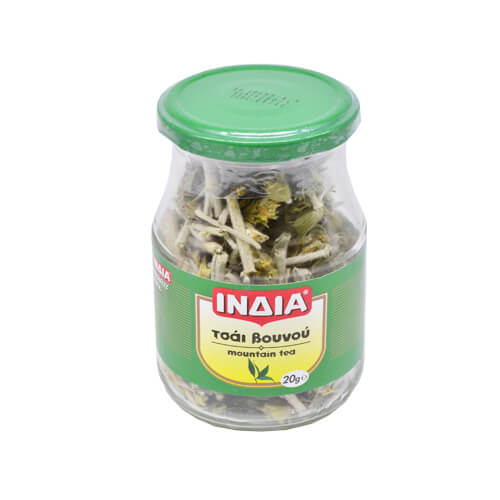Τσάι Βουνού Ινδία 20gr Γυάλινο Βάζο