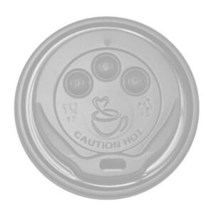 Καπάκι Πιπιλά Button 14-16oz 100τεμ. Λευκή Ελληνική