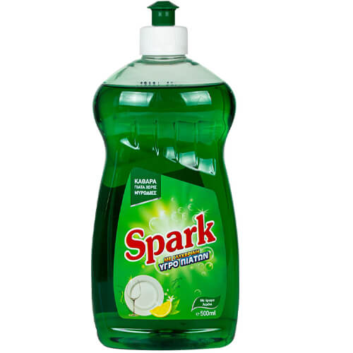 Spark Υγρό Πιάτων 500ml - Λεμόνι
