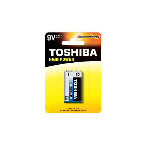 Toshiba Μπαταρία 9V Αλκαλική
