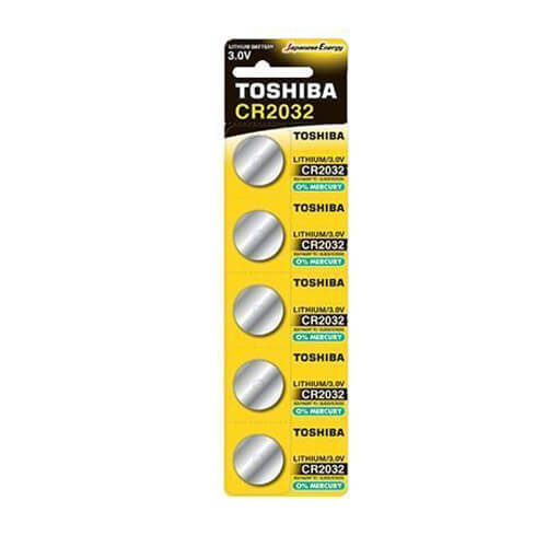 Toshiba Μπαταρία (CR2032) 5τεμ.