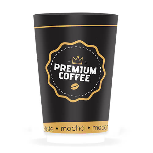 Ποτήρι Χάρτινο Gold Premium (Double Wall) 12oz-14oz