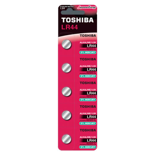 Toshiba Μπαταρία (LR44) 5τεμ.