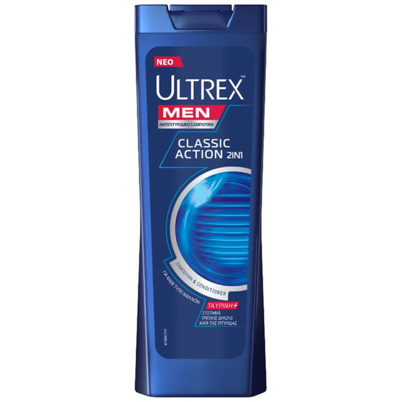 Ultrex Σαμπουάν 2in1 360ml (Classic)