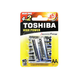 Toshiba Μπαταρία AA 4+2τεμ. Αλκαλική
