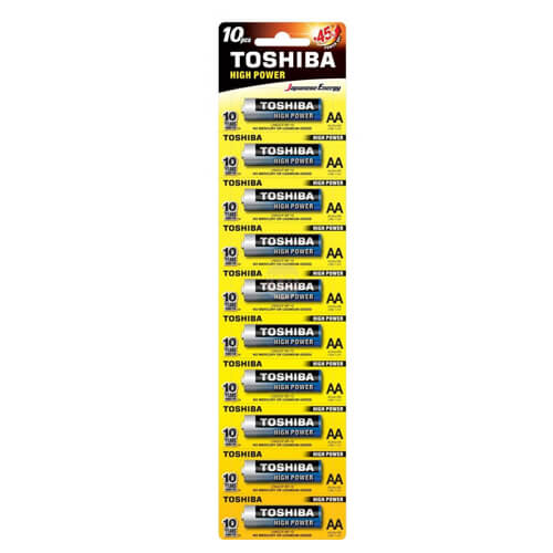 Toshiba Μπαταρία AA (10τεμ.) Αλκαλική