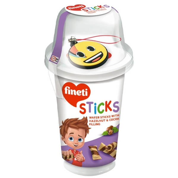 Fineti Sticks Με Πραλίνα 45gr (+Δώρο)