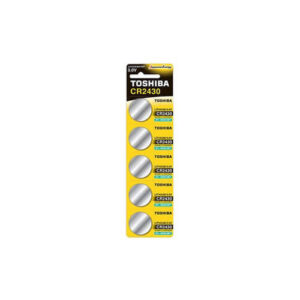 Toshiba Μπαταρία (CR2430) 3V Lithium 5τεμ.