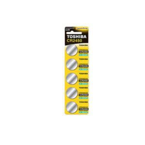 Toshiba Μπαταρία (CR2450) 3V Lithium 5τεμ.