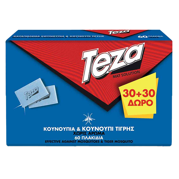 Teza Fik Ταμπλέτες Εντόμων (30τεμ.) +30τμ. Δώρο