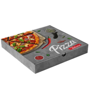 Κουτιά Ζάχαρης - Ψητοπωλείου Pizza Color (40x40x4cm) 50τεμ. (Microwelle)