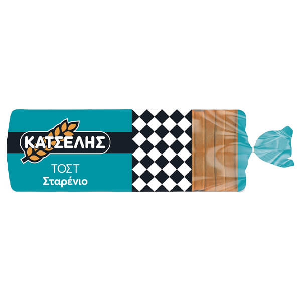 Κατσελής Τοστ 720gr (Σταρένιο)