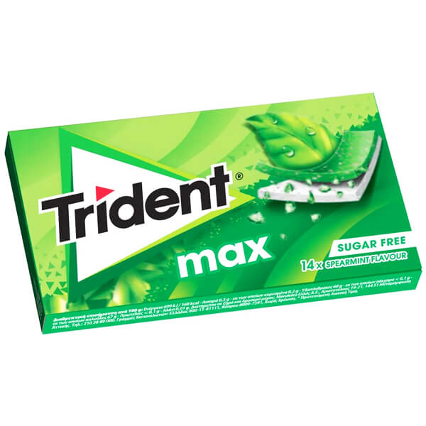 Trident Max (12x27gr.) Δυόσμος