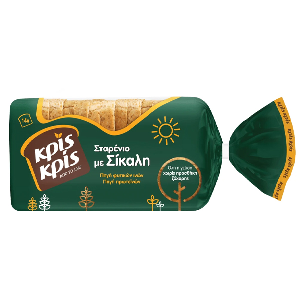 Τοστ Σίκαλης Κρις Κρις 360gr