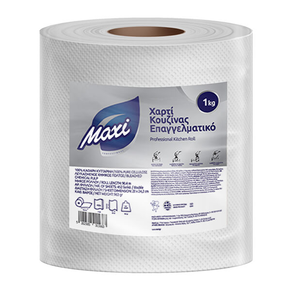 Maxi Χαρτί Κουζίνας 1000gr Επαγγελματικό