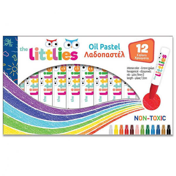 The Littlies Λαδοπαστέλ 11mm (12τεμ.)