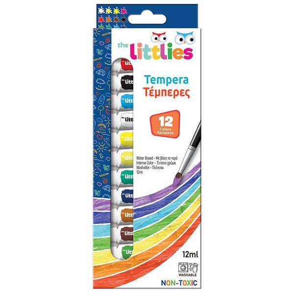 Littles Τέμπερα 7.5ml (12 Χρωμάτων)