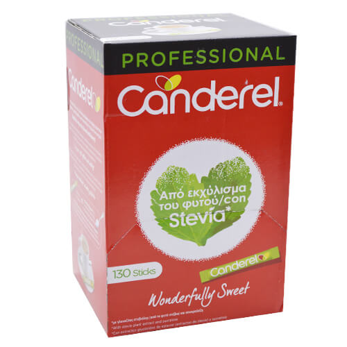 Canderel Stevia Sticks 130 Τεμάχια