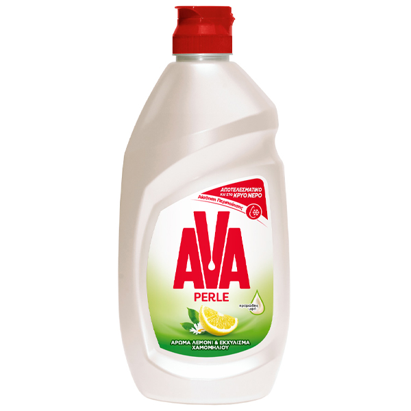 AVA Perle Πιάτων 430ml (Χαμομήλι & Λεμόνι)