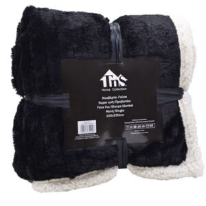 TNS Κουβέρτα Μονή Sherpa - 150x220cm