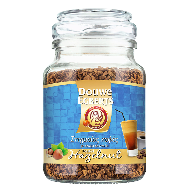 Douwe Egberts Στιγμιαίος Καφές Φουντούκι 100gr