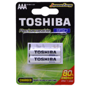 Toshiba Μπαταρία (Επαναφορτ.) AAA (2τεμ.) 950mAh