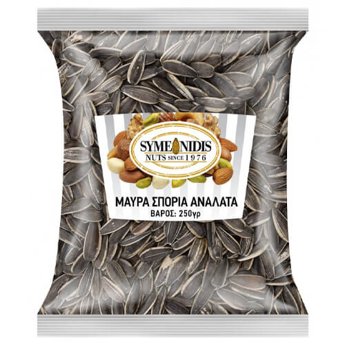 Συμεωνίδης Σπόρια Μαύρα Άναλατα 250gr