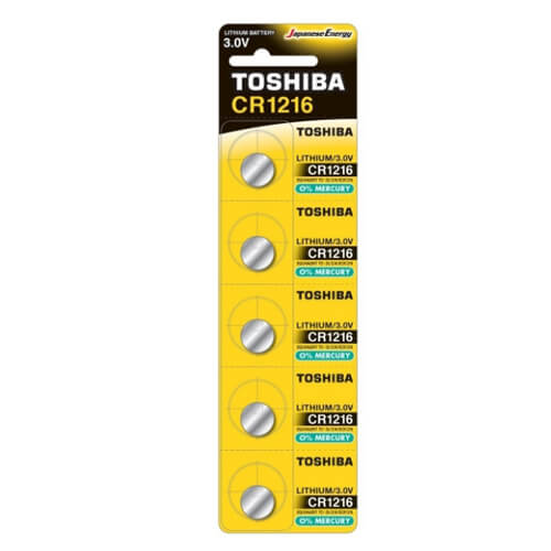 Toshiba Μπαταρία (CR1216) 5τεμ.