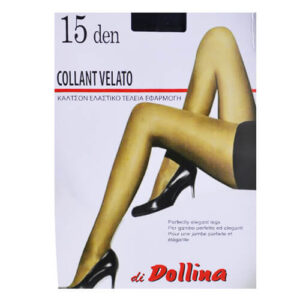 DOLLINA Καλσόν Lycra Velato 15den (Νο2) - Γραφίτης