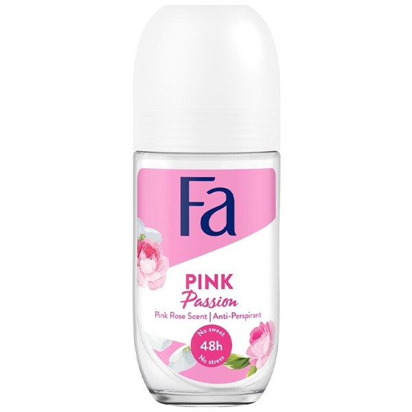 FA Roll-On 50ml (Pink Passion) (Pink Rose)