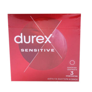 Durex Προφυλακτικά 3τεμ. (Sensitive)