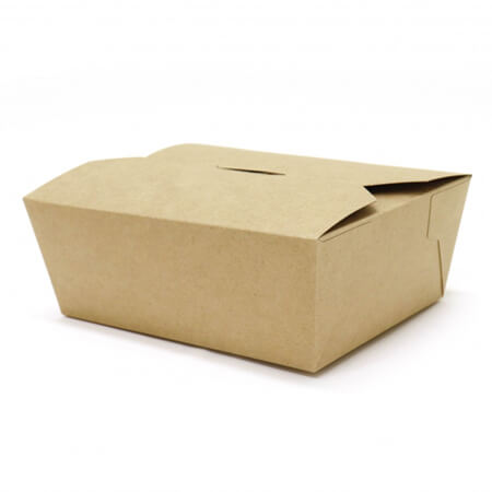 Κουτιά Ζάχαρης - Ψητοπωλείου Kraft Delivery Box 1400ml (50τεμ.) (17,5x14x6.5cm) (15x12x6.5cm)
