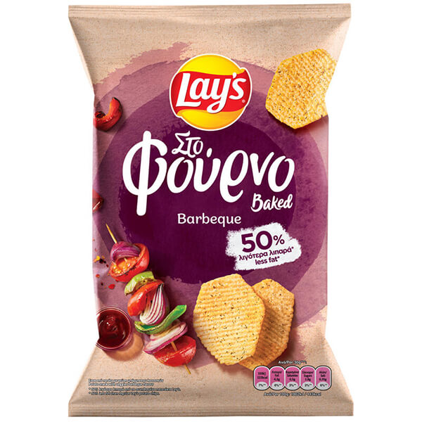 Lay's Chips Φούρνου BBQ 105gr