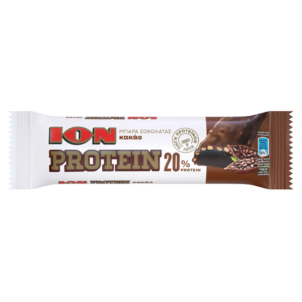 ΙΟΝ Protein Μπάρα Σοκολάτας 50gr (Κακάο)