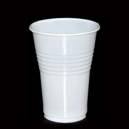 Ποτήρι Νερού 250ml (Νο 503) - 50τμχ (Λευκό) (Lux Plast)