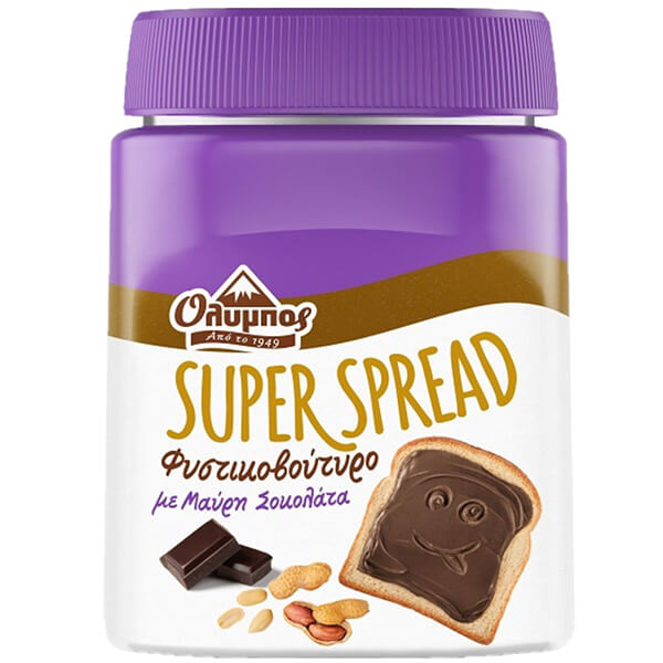 ΟΛΥΜΠΟΣ Super Spread Φυστικοβούτυρο 350gr (- Άοσμο