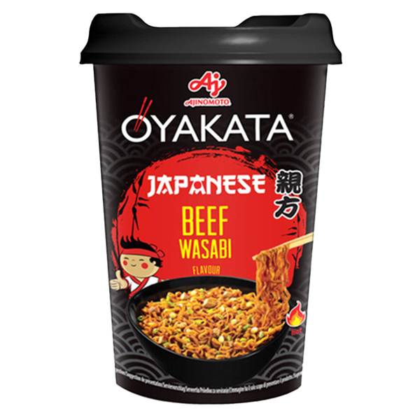 Oyakata Noodles in Cup 93gr - (Με Μοσχαράκι)