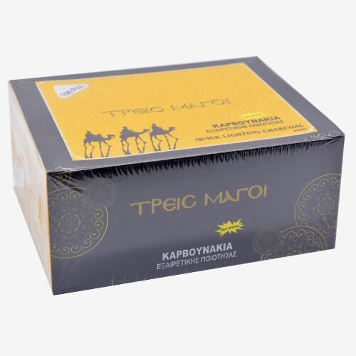 Καρβουνάκια 40mm (10x10τεμ) - Τρεις Μάγοι (Γίγας)