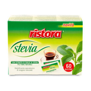 Ζαχαρίνη Dolcificante Ristora 60 Τεμάχια Stevia