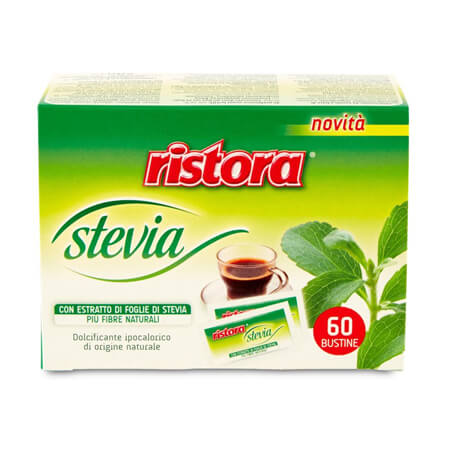 Ζαχαρίνη Dolcificante Ristora 60 Τεμάχια Stevia