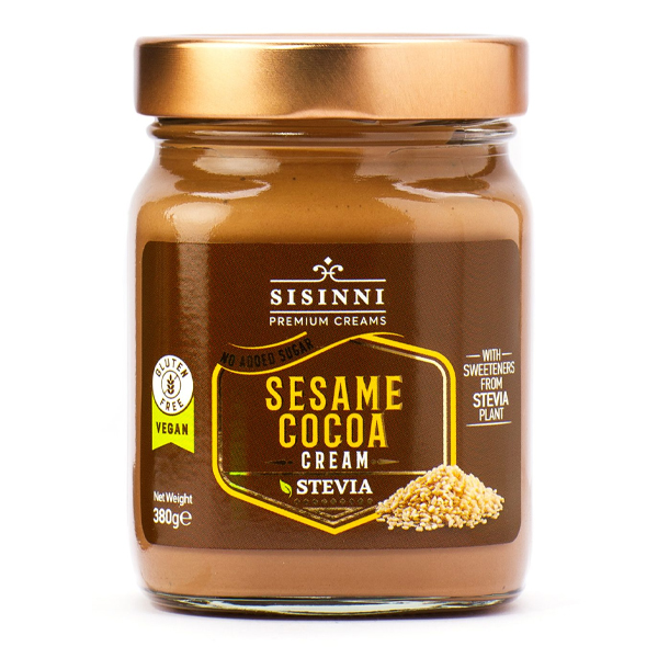 Sisinni Ταχίνι με Stevia (Κακάο) 380gr